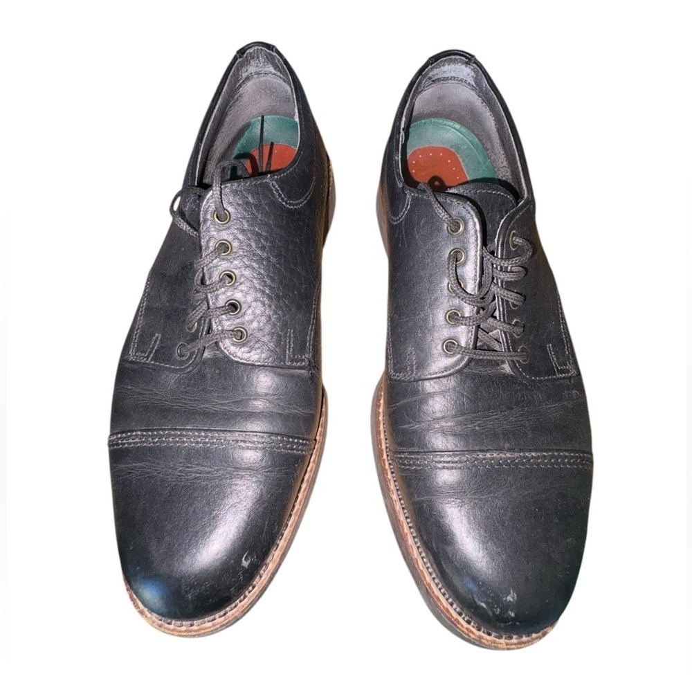 SOLD
HS Trask Brown Authentic Bison Leather Oxford Dress Shoes 11